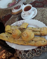 کلوچه سیب دارچینی