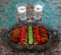 کوکو سیب زمینی پخته
