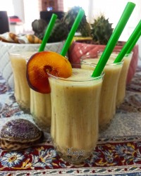 شِیک پای هلو