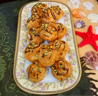 نان خامه ای (نارنجکی)