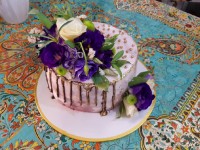 کیک تولد خواهر گلم