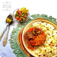قیمه بادمجان