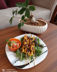 ناهار امروز من جوجه کباب تابه ی