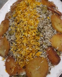 شوید باقالی با گوشت دستپخت عروس گلم