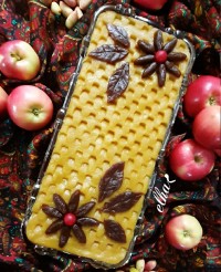 حلوای سیب گلاب