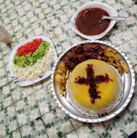 یه غذای خوشمزه جای شما خالی?