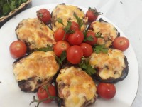 اردور بادمجان با سس بشامل