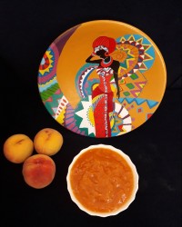 مارمالاد هلو دیوار کوب کار دست دخترم