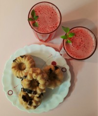 اسموتی هندوانه، کیوی و موز