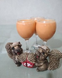 قرار گروهی اسموتی شیر هویج