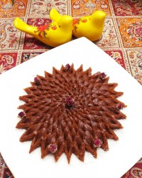 حلوای دارچین و زنجبیل و کنجد