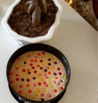 کیک کره بادام زمینی