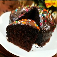 برش کیک شکلاتی