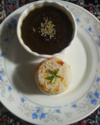 خورشت فسنجان بابرنج قالبی