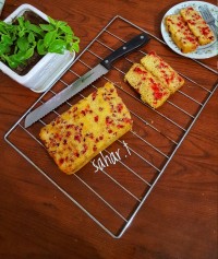 کیک زرشک زعفرانی