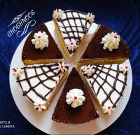 کیک تر برشی بابافتی بی نظیرررررفوق العاده خوشمزه