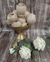 بستنی معجون با شیر عسلی