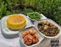 قرمه سبزی با مرغ