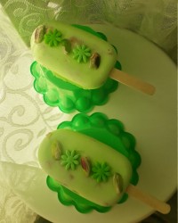 بستنی پسته و بیسکوییت ❤