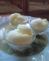 بستنی وانیلی خانگی