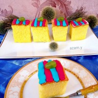 کیک ژاپنی پنبه ایی (بدون پنیر)