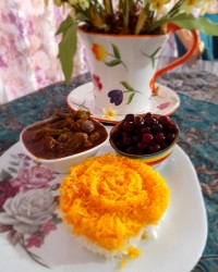 خورشت بامیه لبنانی