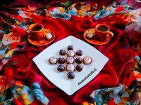 ترافل پنیر و بادام