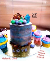 کیک کهکشانی