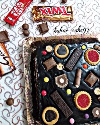 کیک براونی بروانی کندی بار