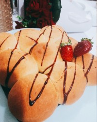 یک نان بسیار بسیار خوشمزه