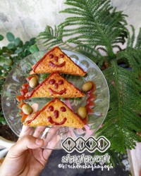 سمبوسه شقایق پز کپشن تقدیم خواهرام