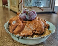 بستنی موزی شکلاتی رژیمی