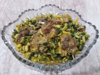 خورش باقلا و گشنیز با گوشت