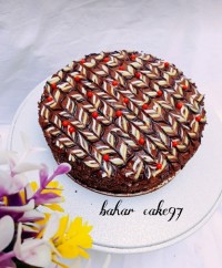 (کیک بانتی) بانت کیک شکلاتی با مرکز پنیری