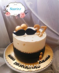 کیک خامه ای مردانه