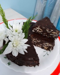 دسر دبل چاکلت موزائیکی