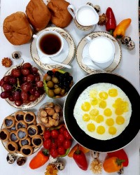 صبحانه ساده