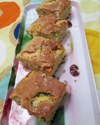 کیک پوره هلو