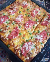 پیتزای خونگی