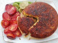 ته چین کباب کوبیده