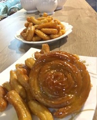 زولبیه بامیه خودم پز