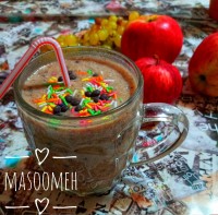 اسموتی خرما و موز