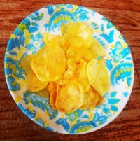 چیبس ساده خونگی کارپسرای گلم