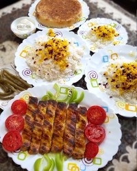 کباب کوبیده بوقلمون