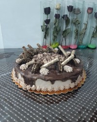 دومین کیک کاکائویی خودم پز