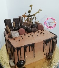 کیک فول شکلات