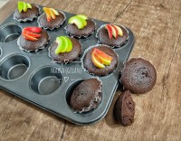 کاپ کیک شکلاتی