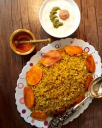 کلم پلو شیرازی اصیل