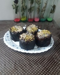 کیک گاتوشا اولین بار بعد از اموزش پختم