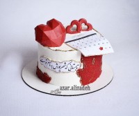 کیک قلبی